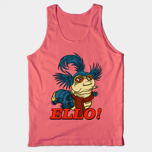 Ello Worm Tank Top by Meta Cortex